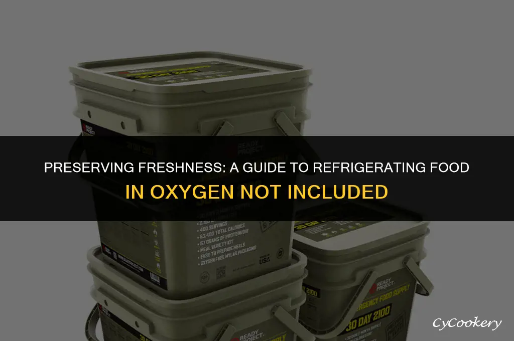how to refrigerate food in oxygen not included