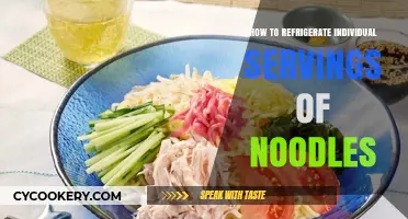 Quick Tips for Chilling and Storing Single-Serve Noodle Portions