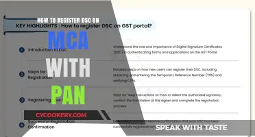 Registering DSC on MCA: A Guide with PAN