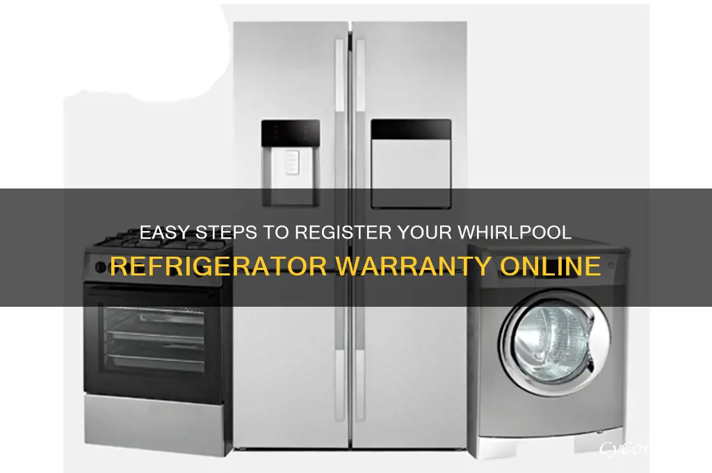 how to register warranty for whirlpool refrigerator