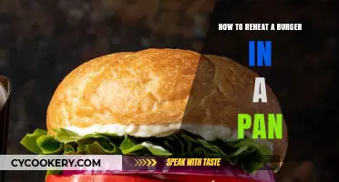 Reheating Burgers: Pan-Heating for a Tasty Treat