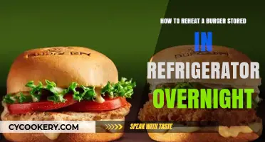 Reviving Your Burger: The Best Ways to Reheat Refrigerated Overnight Burgers