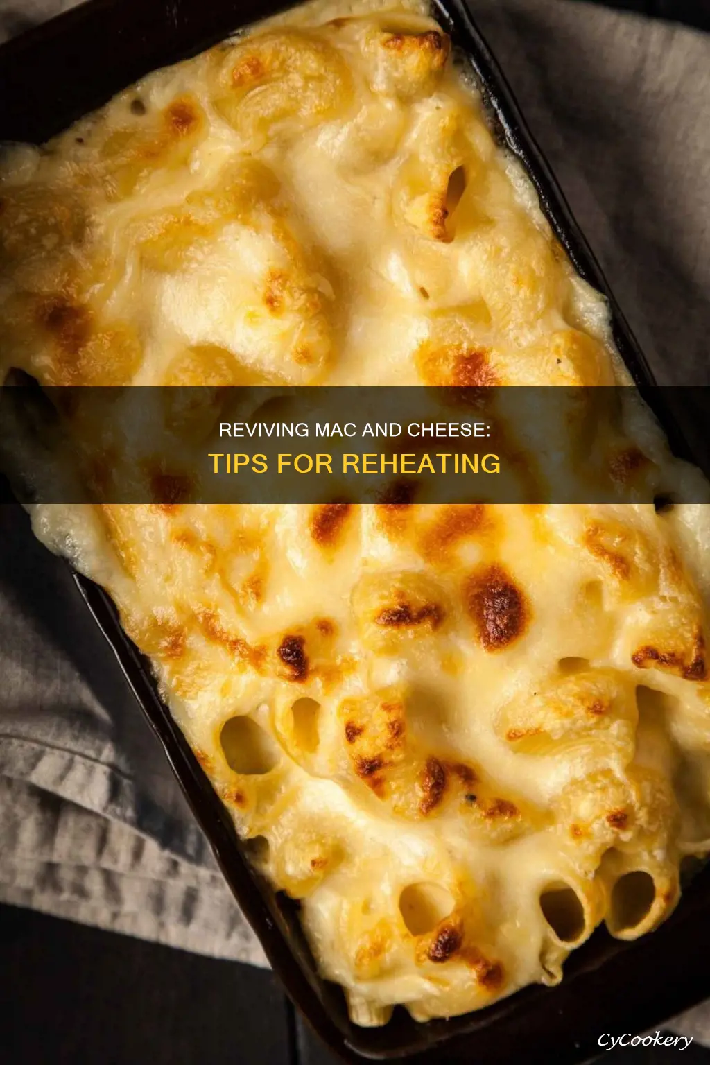 how to reheat a pan of mac and cheese