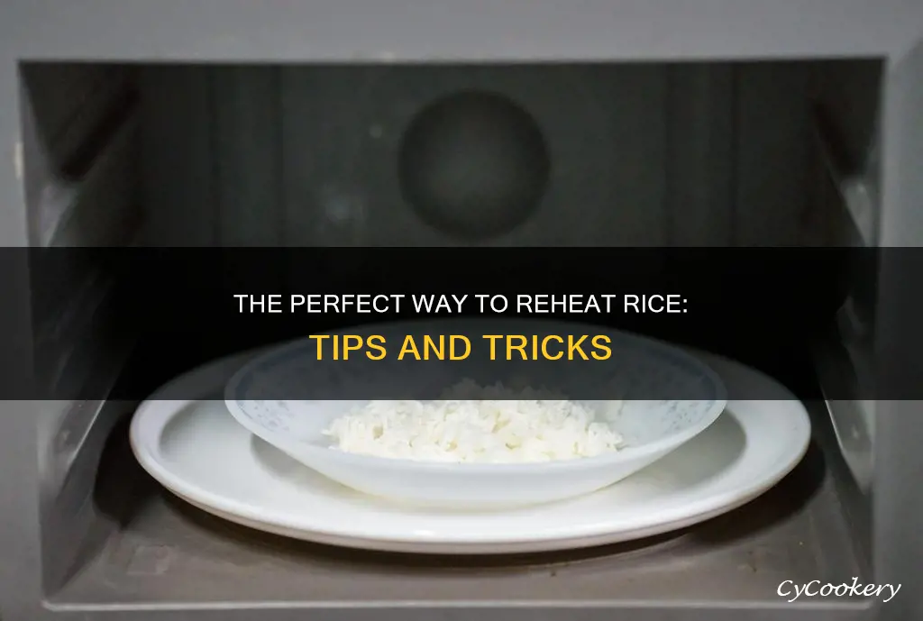 how to reheat a pan of rice