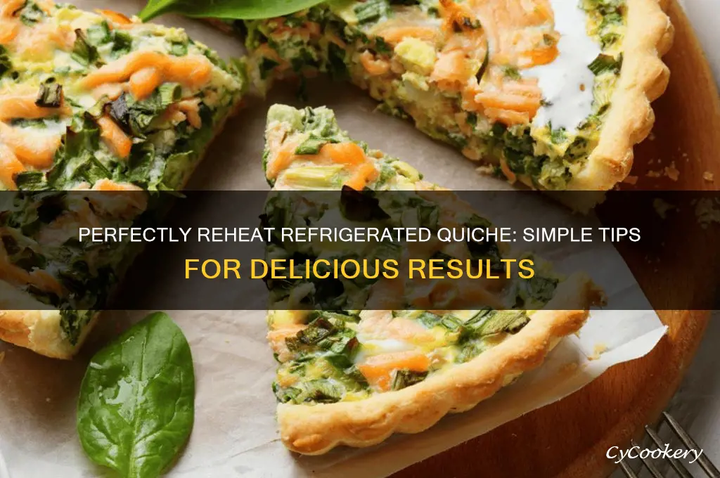 how to reheat a quiche from refrigerated