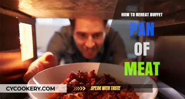 Meat Mastery: Reheating Buffet Pans Perfectly