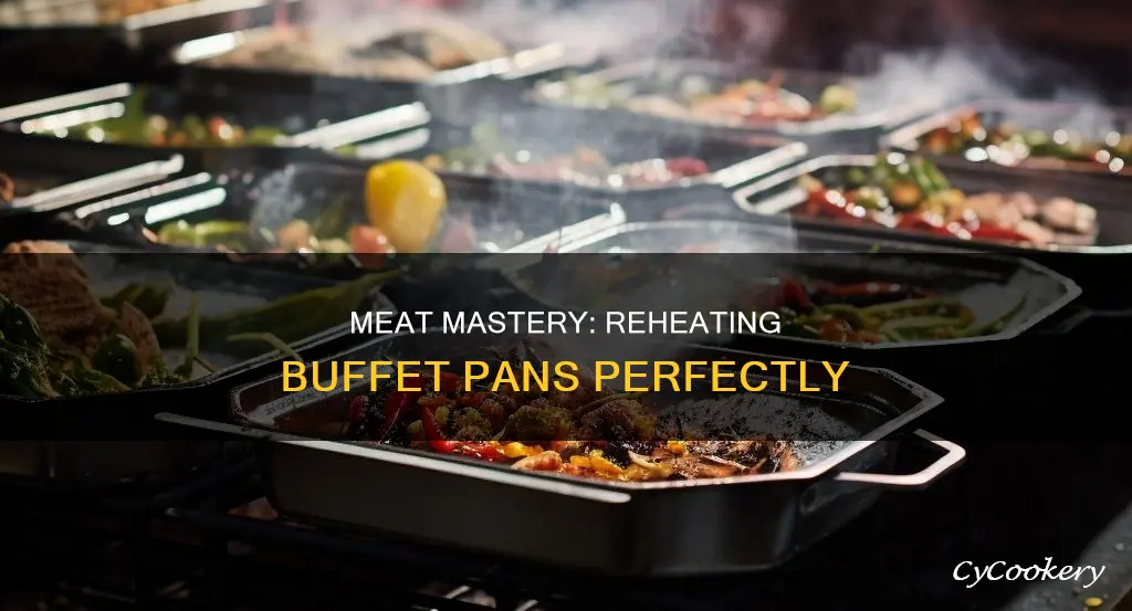 how to reheat buffet pan of meat