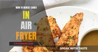 Reheating Canes: Air Fryer Magic in Minutes