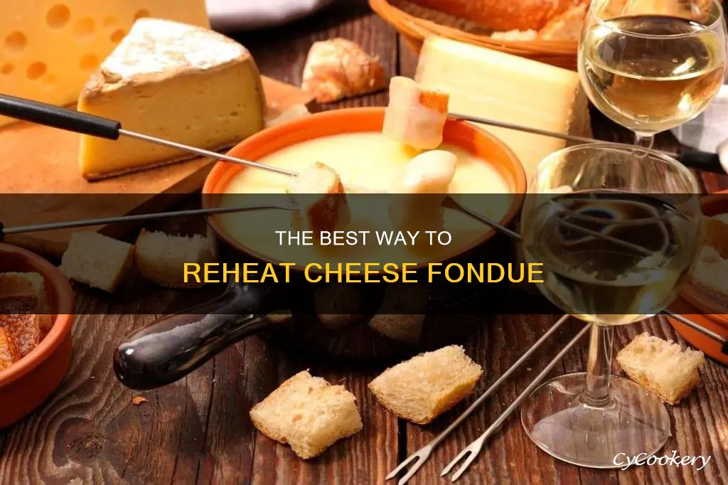 how to reheat cheese fondue