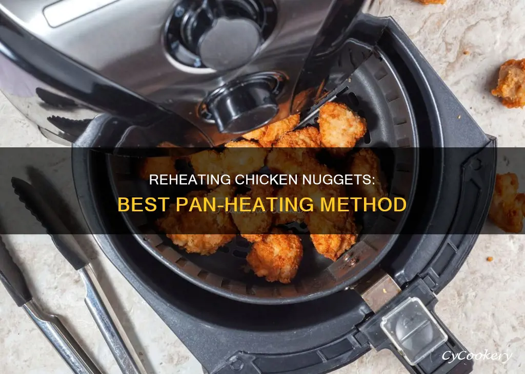 how to reheat chicken nuggets on pan