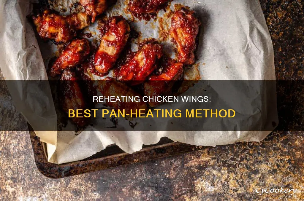 how to reheat chicken wings in the pan