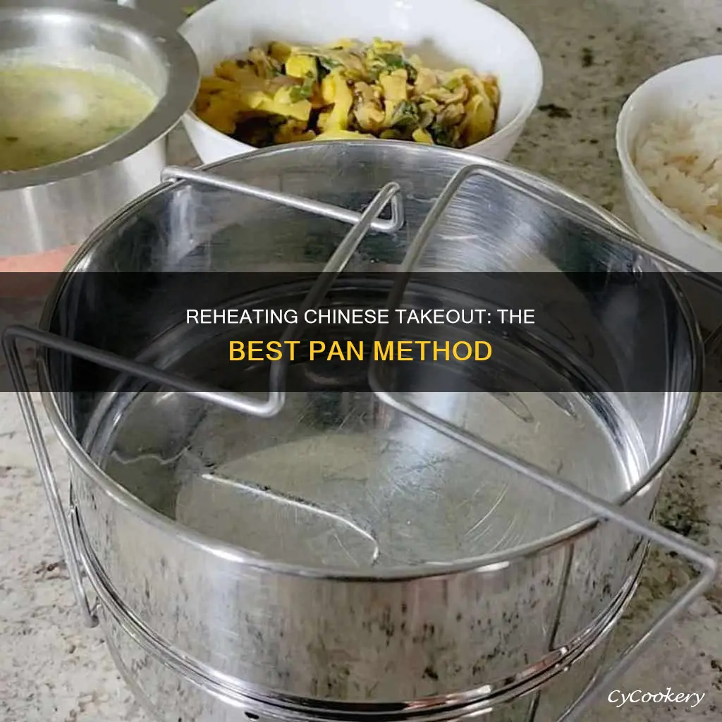 how to reheat chinese food in a pan