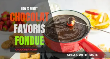 Reheating Chocolat Favoris Fondue: Best Methods to Try