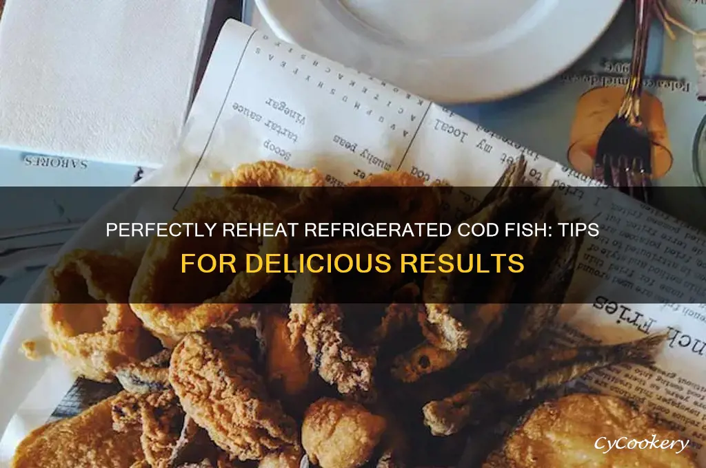 how to reheat cod fish after refrigeration