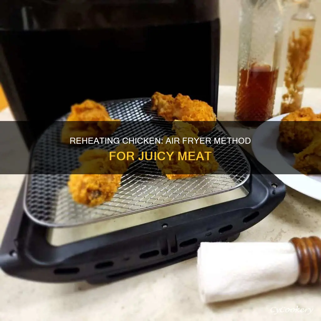 how to reheat cooked chicken breast in air fryer