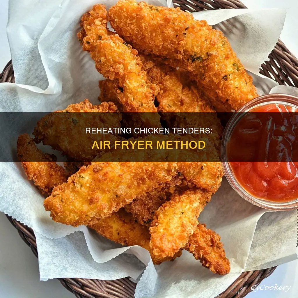 how to reheat cooked chicken tenders in air fryer