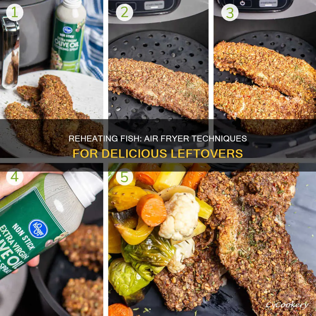 how to reheat cooked fish in air fryer