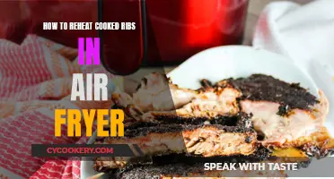 Reheating Ribs: Air Fryer Method for Succulent Leftovers