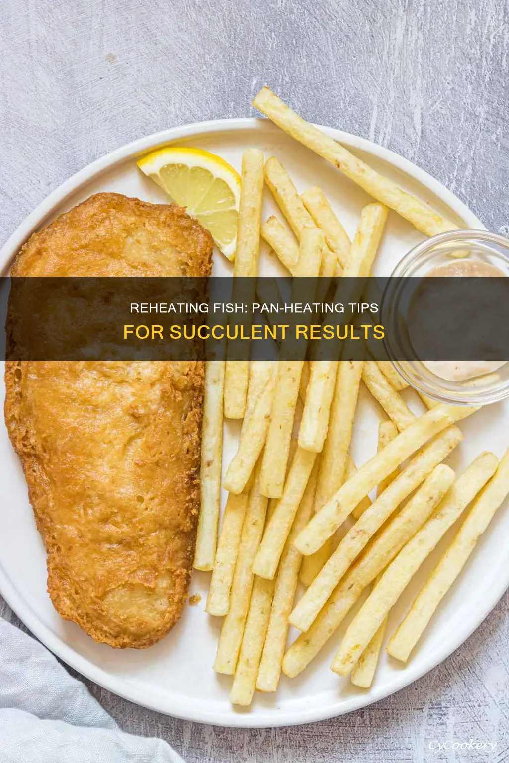 how to reheat fish on a pan