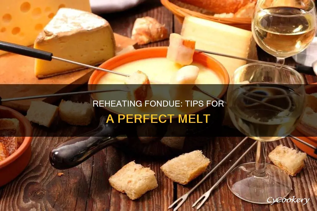 how to reheat fondue