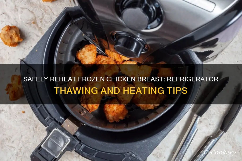 how to reheat frozen chicken breast refrigerator