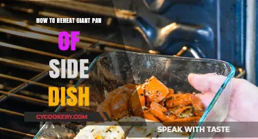 Best Ways to Reheat a Giant Pan of Side Dish