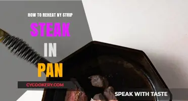 Reheating NY Strip Steak: Pan-Heating Perfection