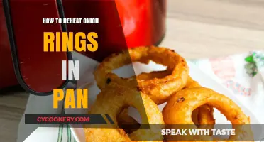 Reheating Onion Rings: Best Way to Use a Pan