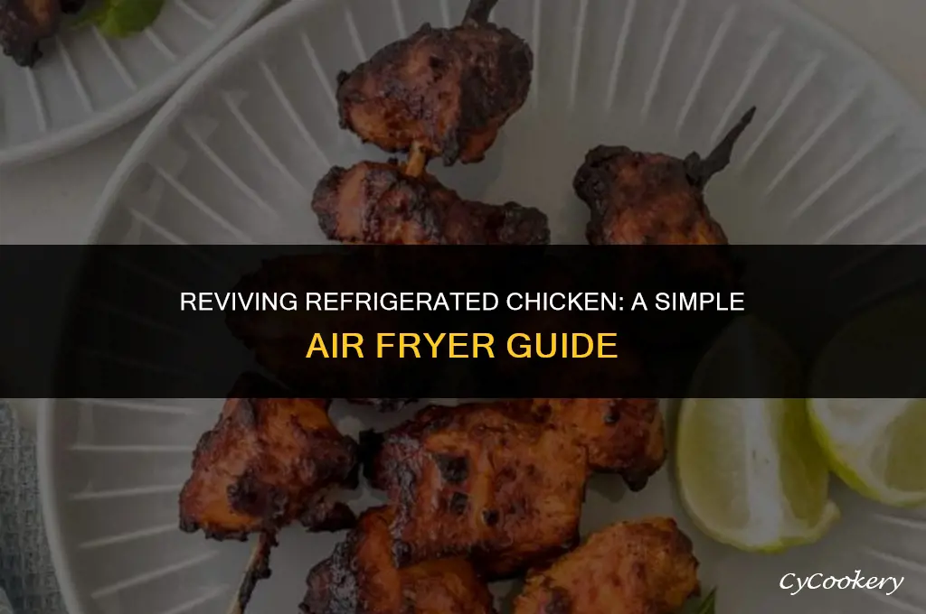 how to reheat refrigerated chicken in air fryer