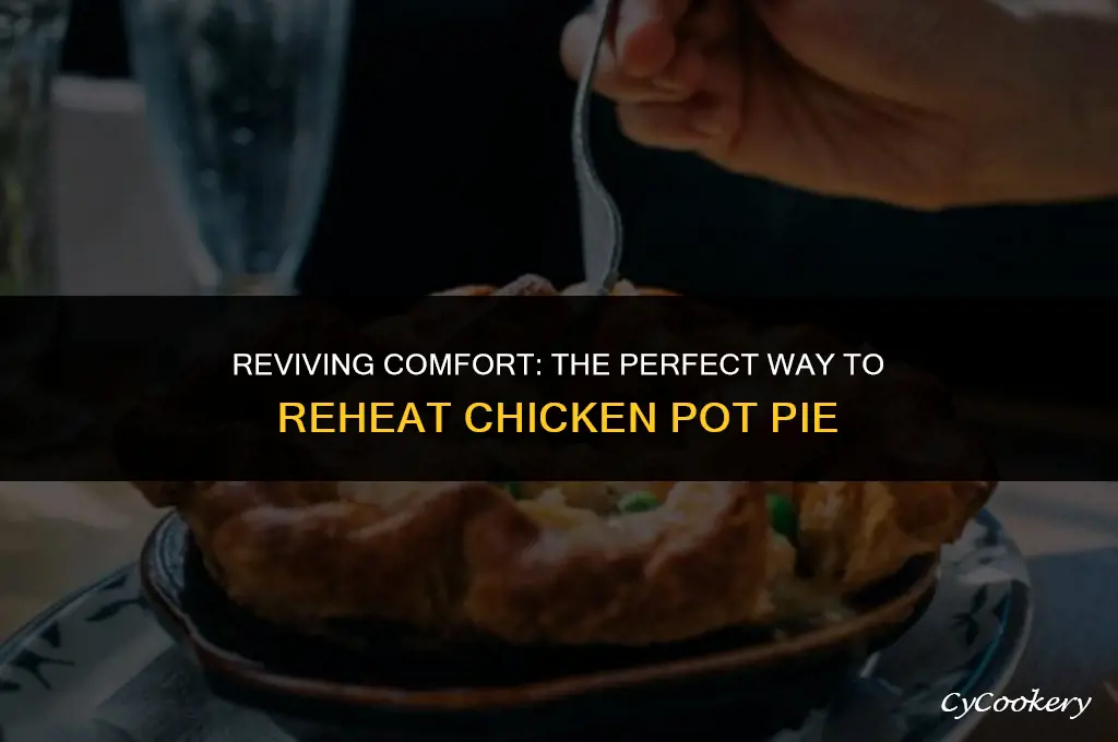 how to reheat refrigerated chicken pot pie in oven