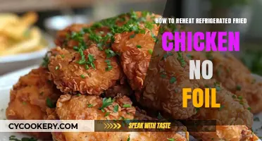 Reviving Crispy Delights: Reheating Fried Chicken Without Foil