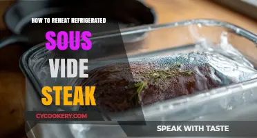 Perfectly Reheat Refrigerated Sous Vide Steak: Tips for Juicy Results