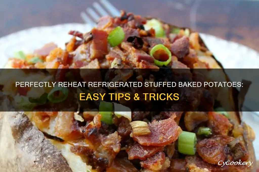 how to reheat refrigerated stuffed baked potatoes