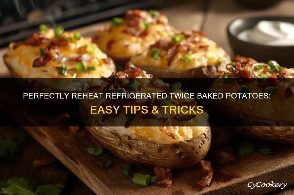 how to reheat refrigerated twice baked potatoes