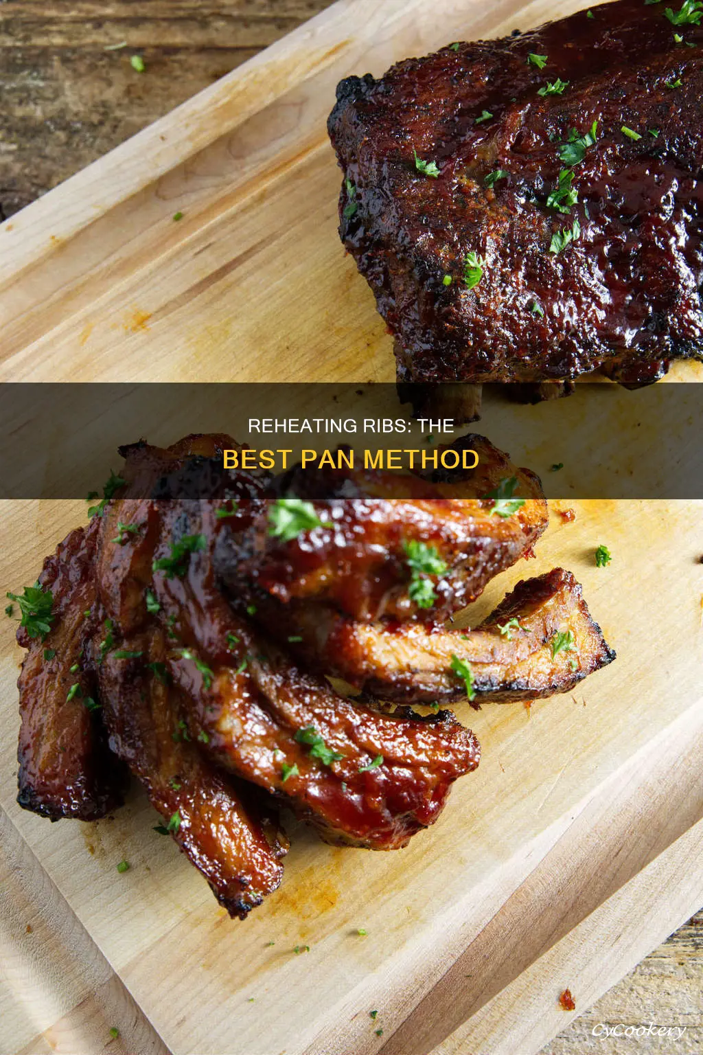 how to reheat ribs in pan