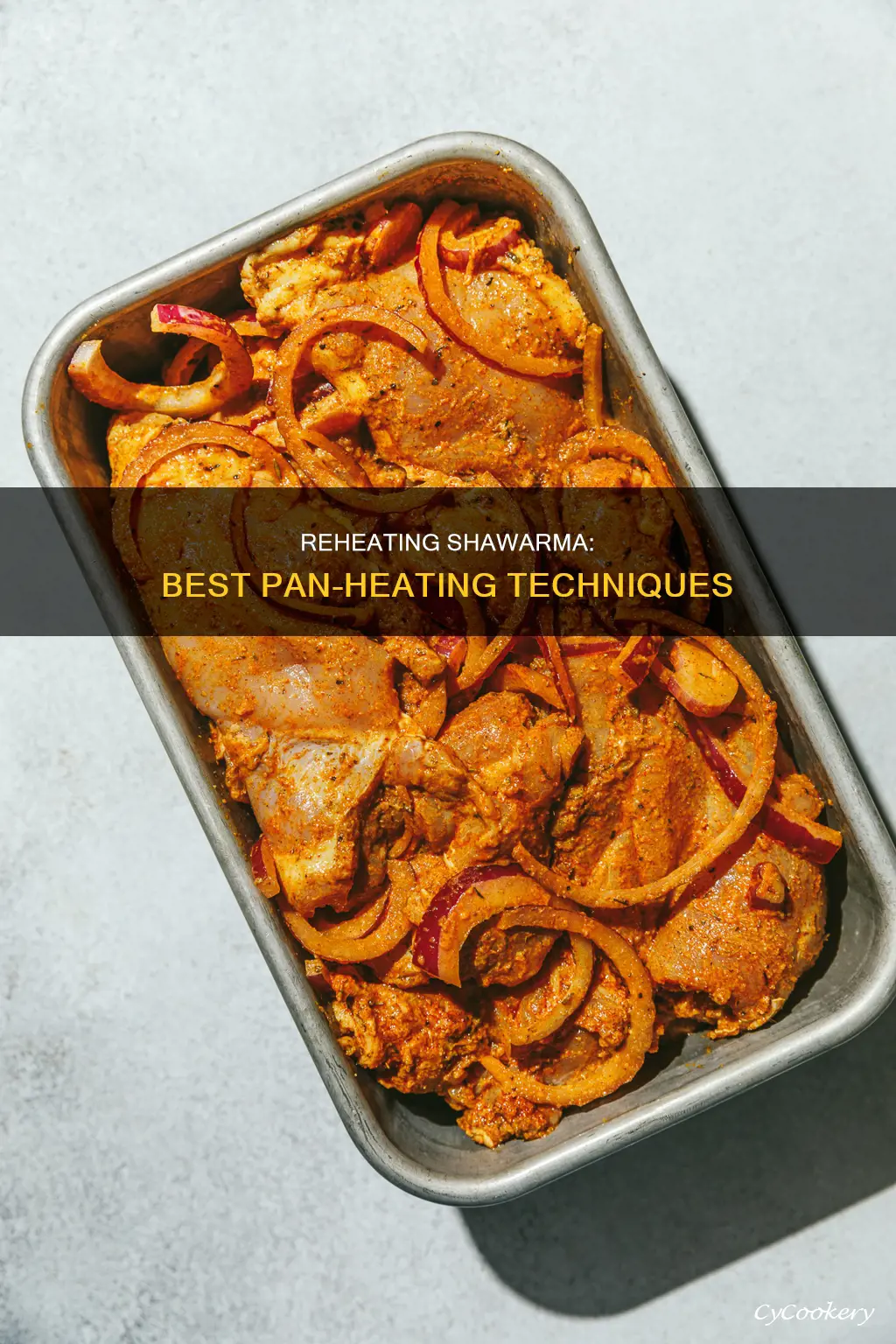 how to reheat shawarma in pan