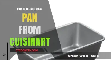 Easy Release: Cuisinart Bread Pan Removal