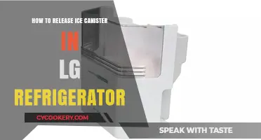 Easy Steps to Release Ice Canister in Your LG Refrigerator