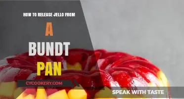 Easy Release: Jello from a Bundt Pan