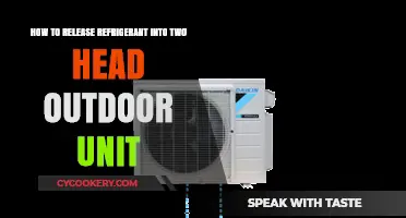 Releasing Refrigerant into a Two-Head Outdoor Unit: A Step-by-Step Guide