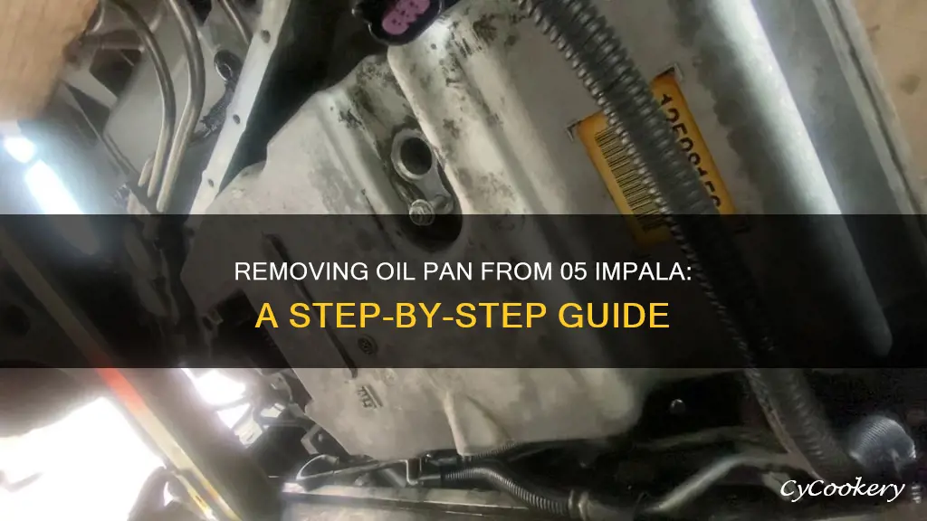 how to remove 05 impala oil pan