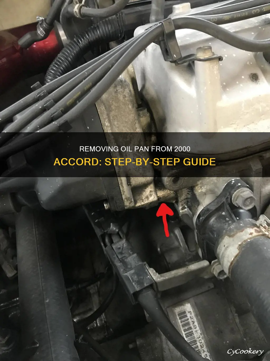 how to remove 2000 accord oil pan