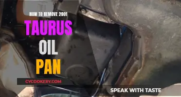 Removing Oil Pan from 2001 Taurus: Step-by-Step Guide