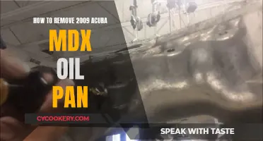 Removing the Oil Pan in Your 2009 Acura MDX