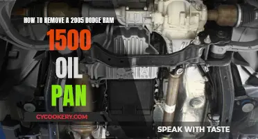 Removing Oil Pan from 2005 Dodge Ram 1500: Step-by-Step Guide