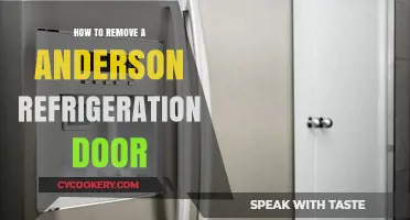 Easy Steps to Remove Your Anderson Refrigeration Door Safely