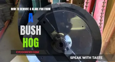 Removing a Blade Pan from a Bush Hog: A Step-by-Step Guide