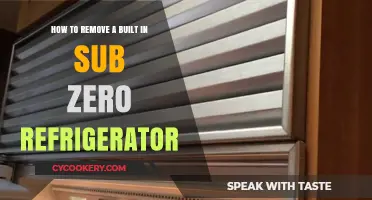 Effortlessly Remove Your Built-In Sub-Zero Refrigerator: A Step-by-Step Guide
