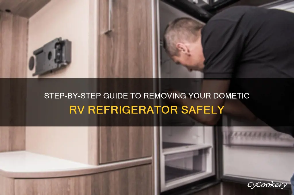 how to remove a dometic rv refrigerator