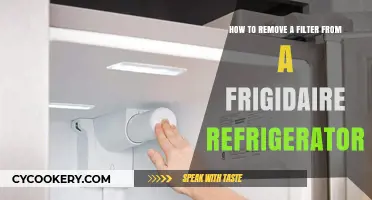 Easy Steps to Remove a Filter from Your Frigidaire Refrigerator